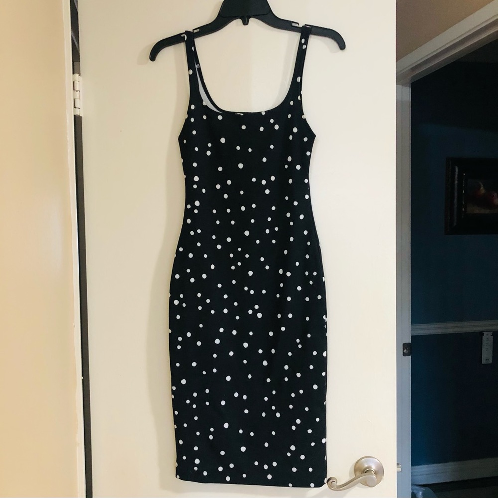 Zara polka dot dress